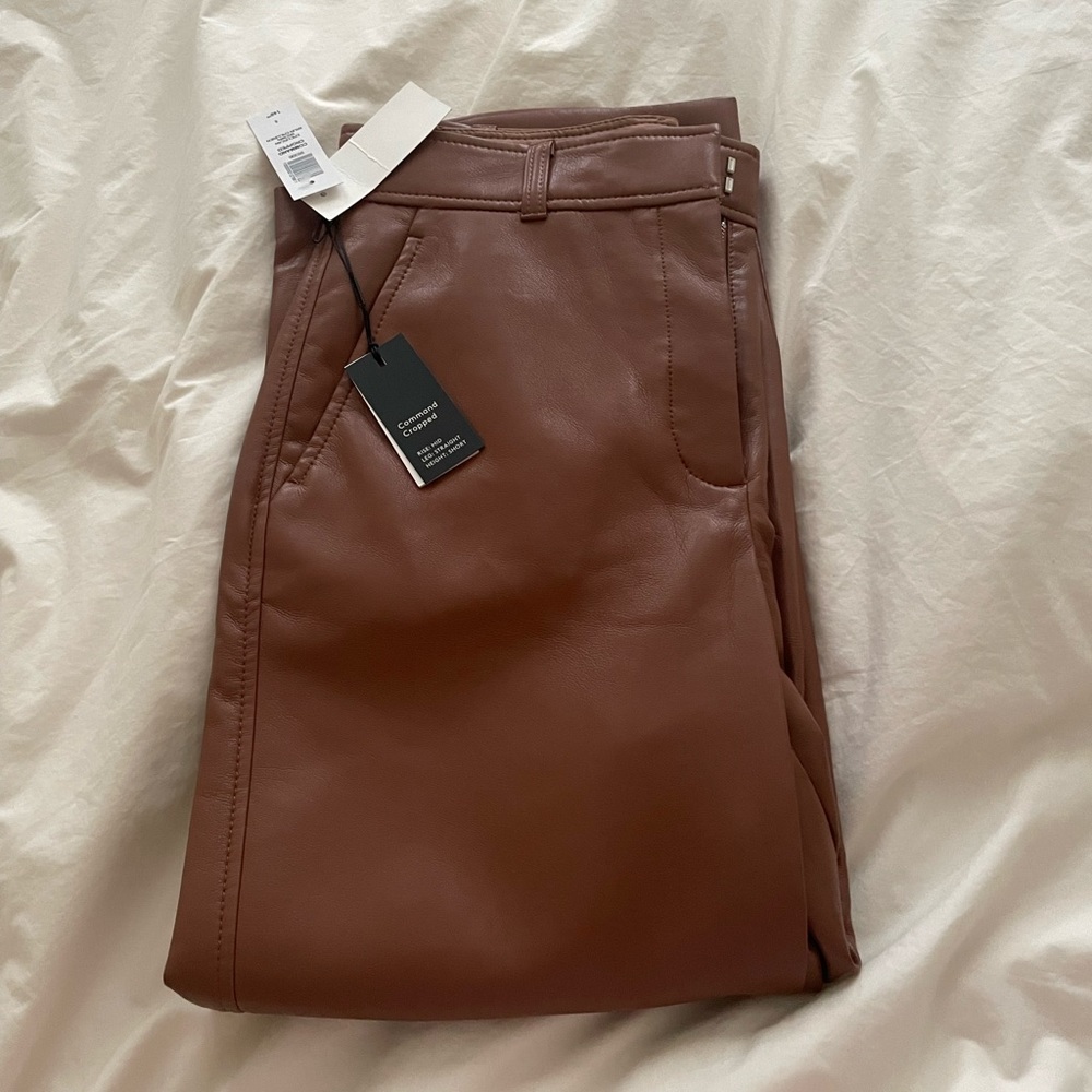 Leather pants